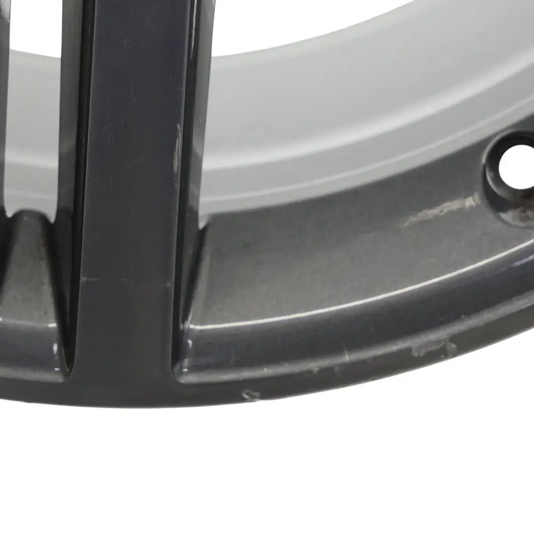 Audi A4 B9 Wheel Rim Alloy Silver 18" 8J ET:40 Star Double Spoke - SKU 8W0601025M-3 - Part number 8W0601025M