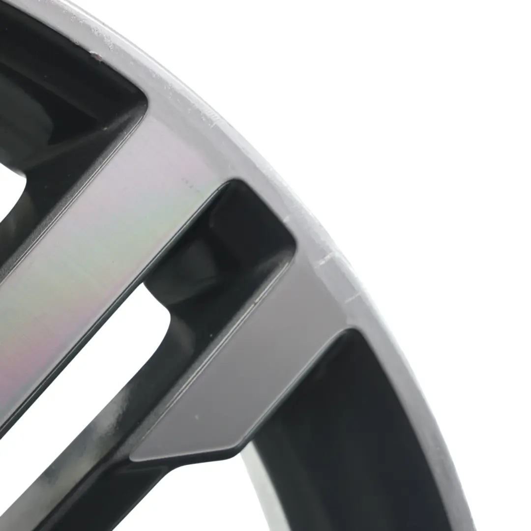 Audi A4 B9 Wheel Rim Alloy Silver 18" 8J ET:40 Star Double Spoke - SKU 8W0601025M-3 - Part number 8W0601025M