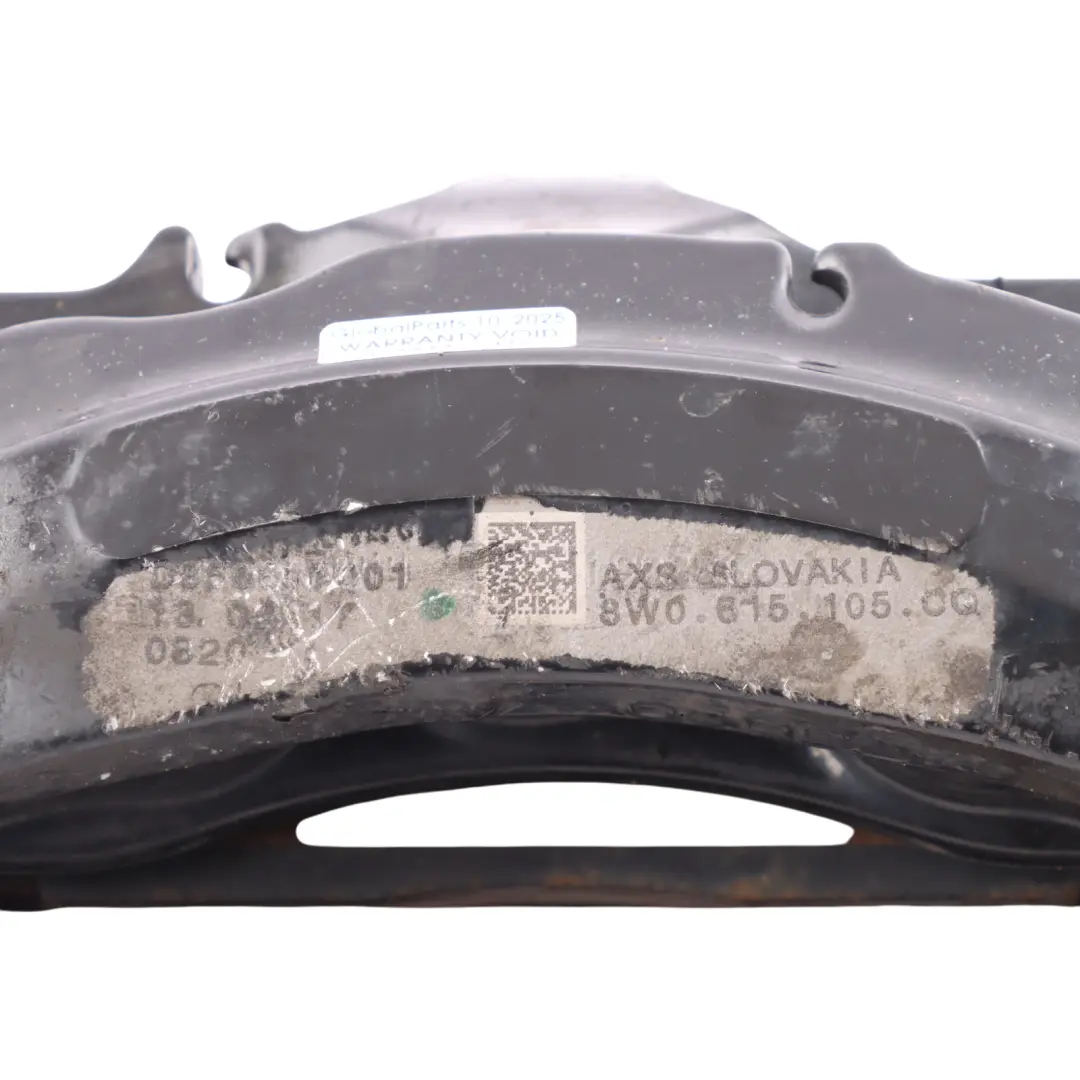 Brake Caliper Housing Front Left N/S Braking Unit to Audi A4 S4 B9 Wheel with Part number 8W0615107F Audi A4 S4 B9 Wheel Brake Caliper Housing Front Left N/S Braking Unit - SKU 8W0615107F-1 - Part number 8W0615107F