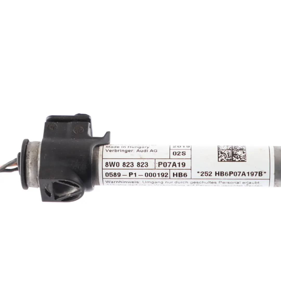 Audi A4 B9 Hood Bonnet Pedestrian Protection Actuator Left Right N/O/S 80A823823 - SKU 8W0823823 - Part number 8W0823823