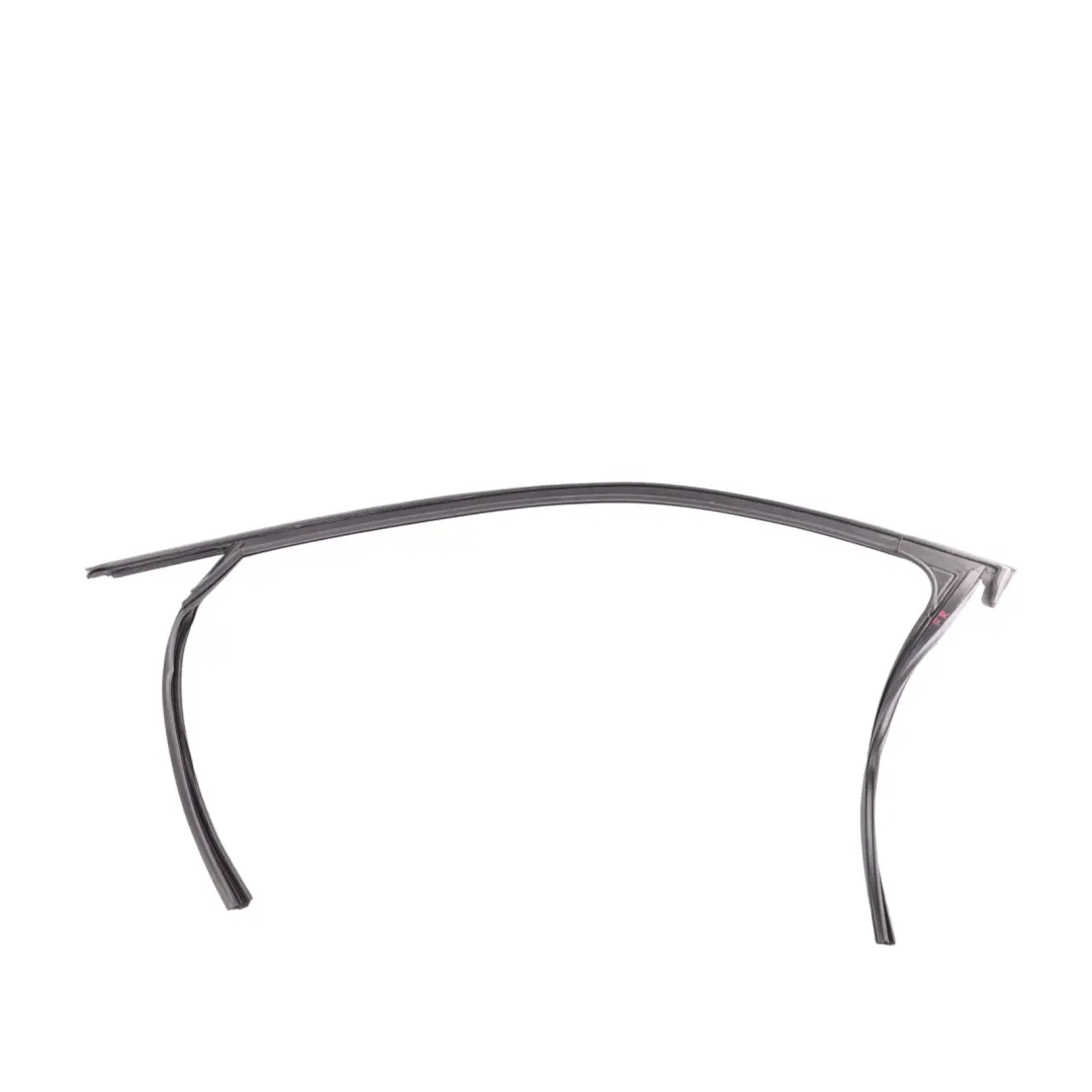 Audi A4 B9 Front Door Window Guide Frame Seal Chrome Strip Right O/S 8W0837432 - SKU 8W0837432D-1 - Part number 8W0837432D
