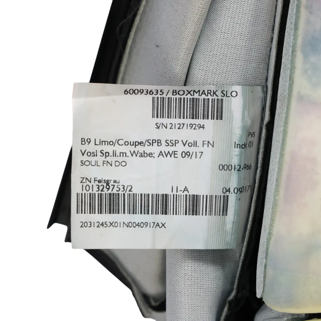 Asiento Calefactable Funda Cuero Negro Delantero Izquierdo para Audi RS5 F5 Sport con número de pieza 8W0881405S Audi RS5 F5 Sport Asiento Calefactable Funda Cuero Negro Delantero Izquierdo - SKU 8W0881405S - Número de pieza 8W0881405S