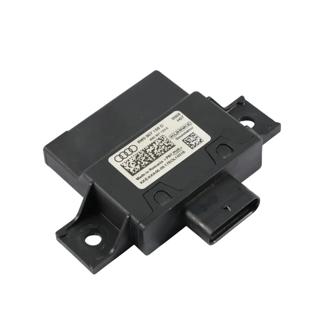 Audi RS4 B9 A5 F5 Impact Sound Module Control Unit - SKU 8W0907159D - Part number 8W0907159D