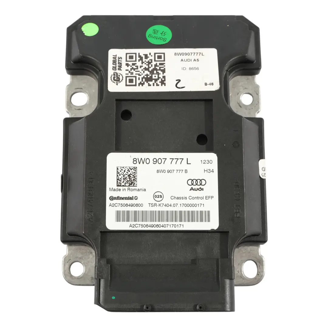 Audi A4 B9 A5 F5 Chasis Módulo Unidad De Control - SKU 8W0907777L - Número de pieza 8W0907777L