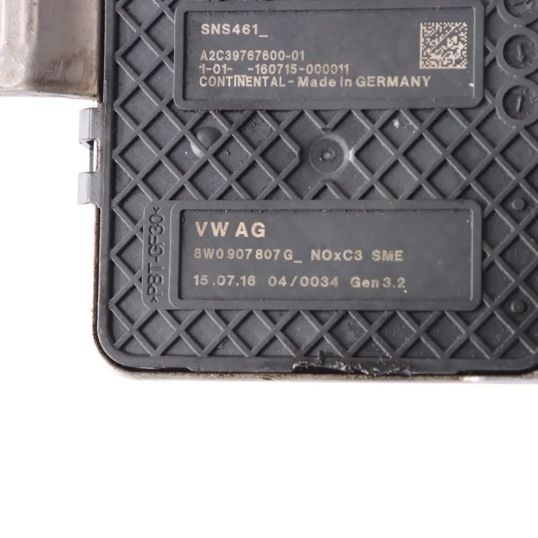 Exhaust Temperature NOX Sensor 3.0 TDI Diesel to Audi A4 B9 with Part number 8W0907807G Audi A4 B9 Exhaust Temperature NOX Sensor 3.0 TDI Diesel - SKU 8W0907807G - Part number 8W0907807G