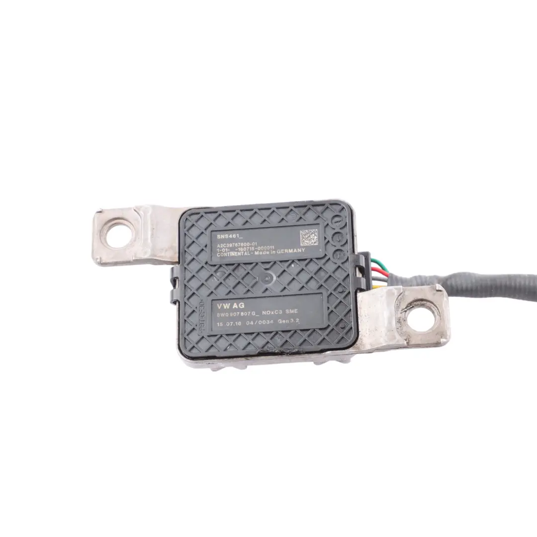 Exhaust Temperature NOX Sensor 3.0 TDI Diesel to Audi A4 B9 with Part number 8W0907807G Audi A4 B9 Exhaust Temperature NOX Sensor 3.0 TDI Diesel - SKU 8W0907807G - Part number 8W0907807G