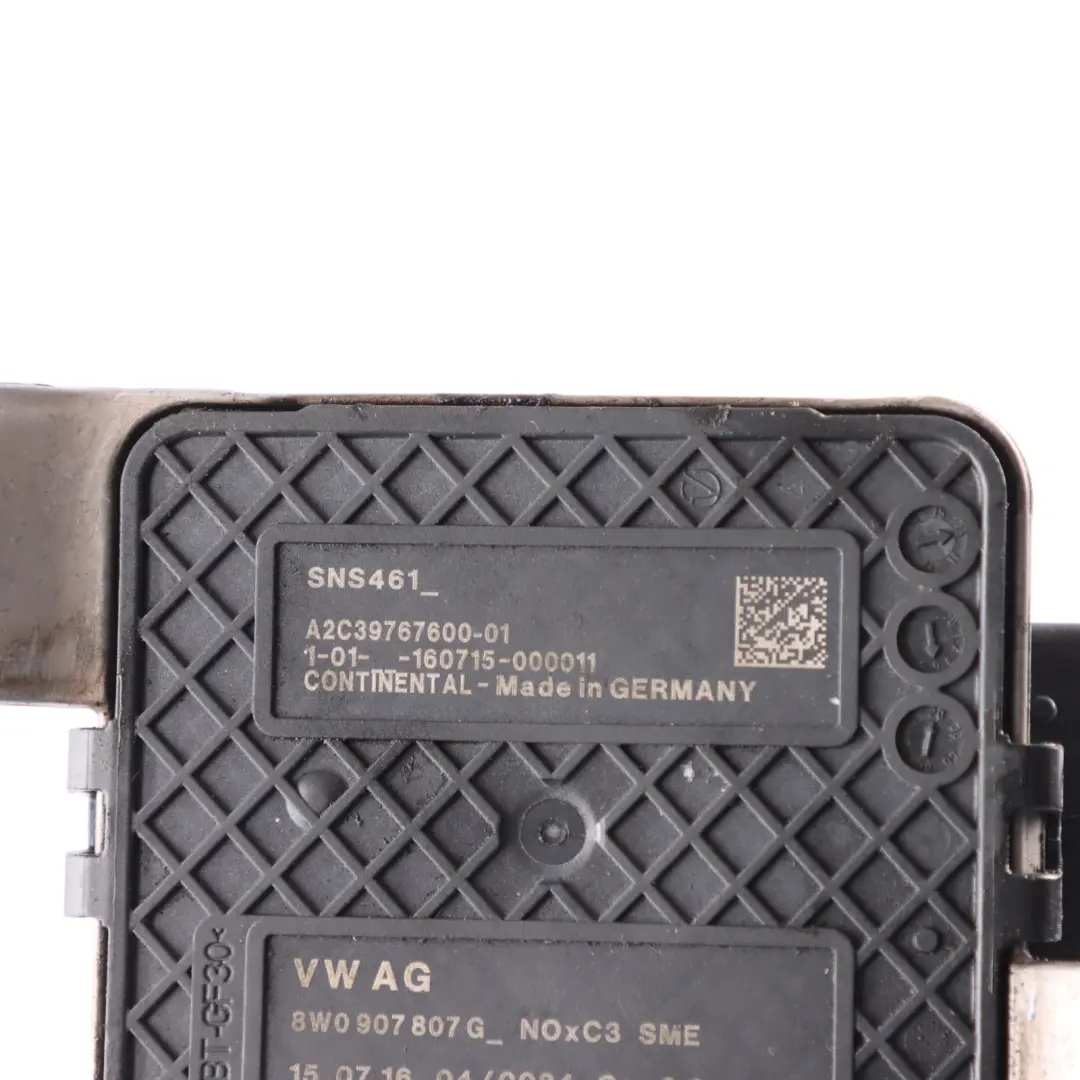 Exhaust Temperature NOX Sensor 3.0 TDI Diesel to Audi A4 B9 with Part number 8W0907807G Audi A4 B9 Exhaust Temperature NOX Sensor 3.0 TDI Diesel - SKU 8W0907807G - Part number 8W0907807G