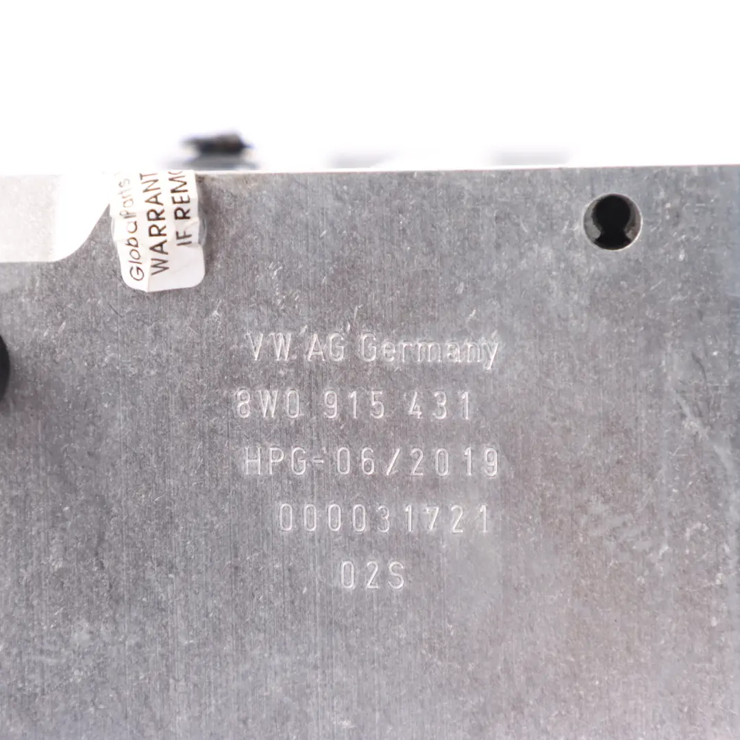 Audi A4 B9 Auxiliary Battery Voltage Converter Module Unit - SKU 8W0915101A-1 - Part number 8W0915101A