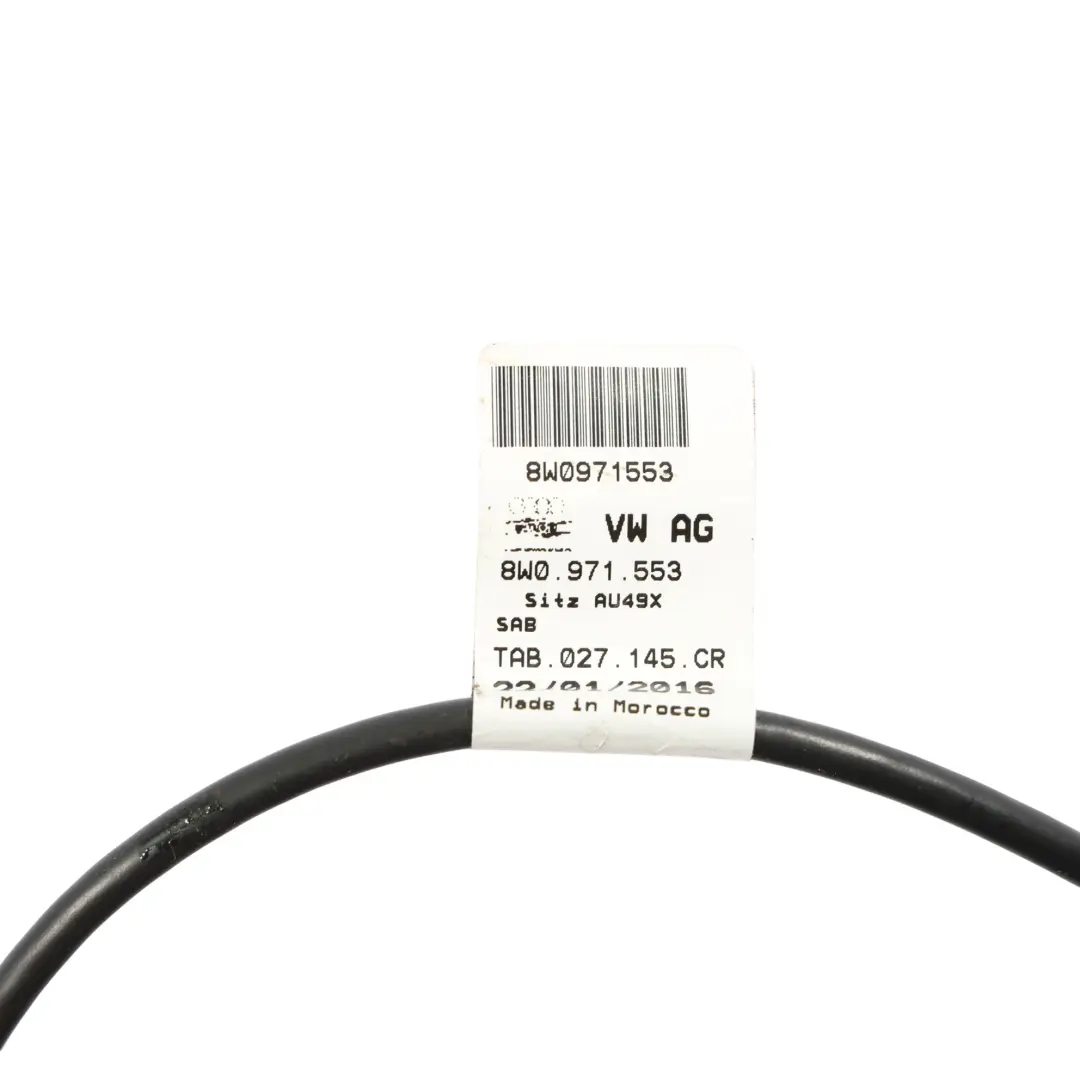 Audi A4 B9 Faisceau De Câbles Du Module D'Air Latéral Siège Avant - SKU 8W0971553 - Numéro de pièce 8W0971553