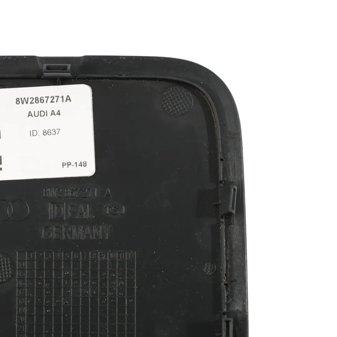 Pillar Trim Cover Flap Lower Panel Left N/S to Audi A4 B9 A5 F5 A with Part number 8W2867271A Audi A4 B9 A5 F5 A Pillar Trim Cover Flap Lower Panel Left N/S - SKU RHD-8W2867271A - Part number 8W2867271A