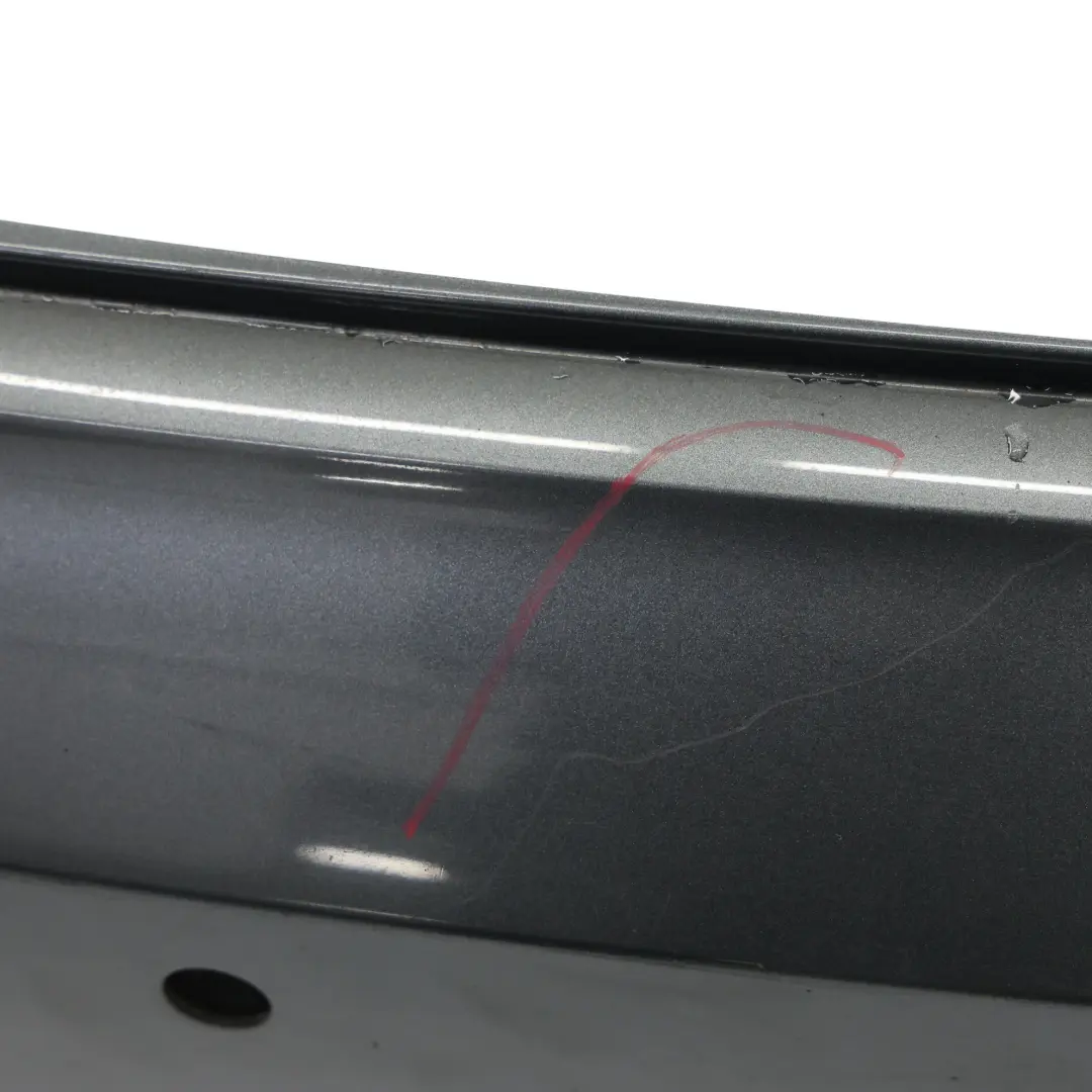 Bumper Trim Panel Daytona Grey Pearl Effect - Z7S to Audi A4 B9 Saloon Rear with Part number 8W5807067D Audi A4 B9 Saloon Rear Bumper Trim Panel Daytona Grey Pearl Effect - Z7S - SKU 8W5807067D-DGR - Part number 8W5807067D