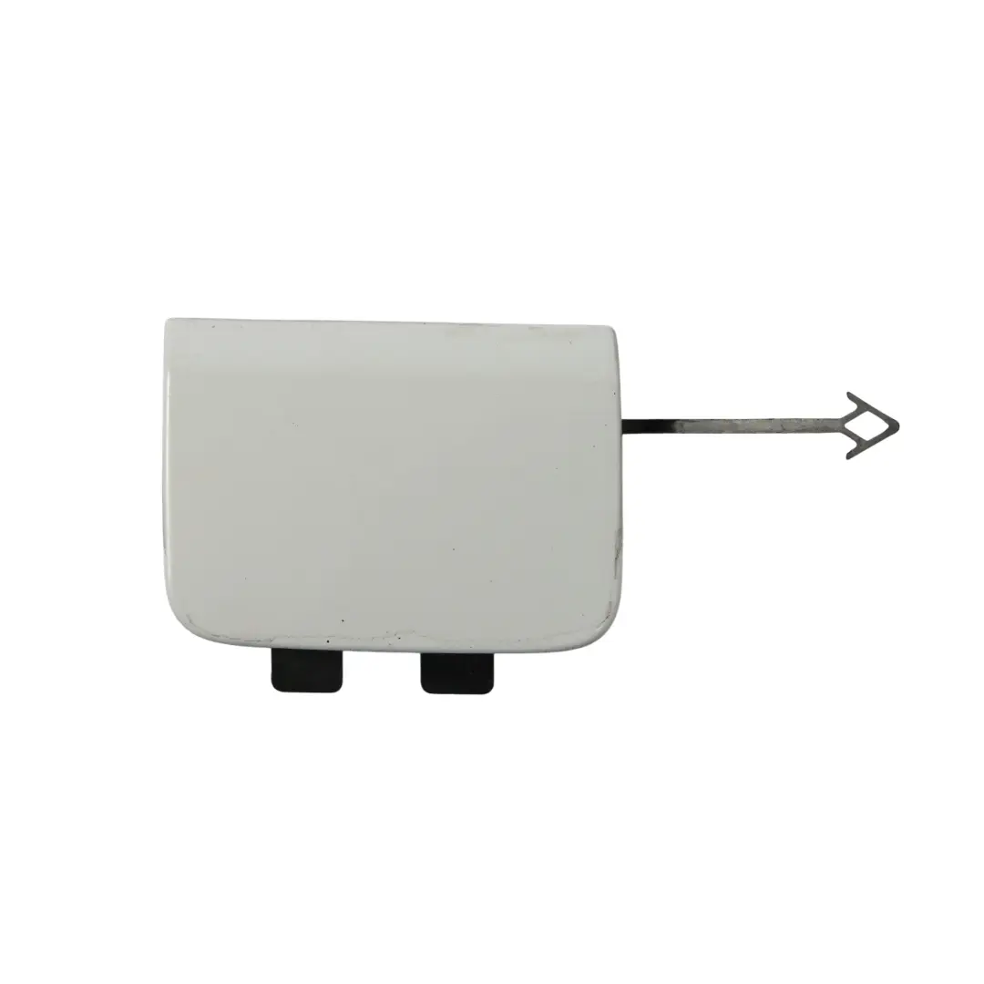 Audi A4 B9 Cache-Anneau Remorquage Pare Chocs Arrière Blanc Nacré Glacier - S9R - SKU 8W5807441A-MGW - Numéro de pièce 8W5807441A