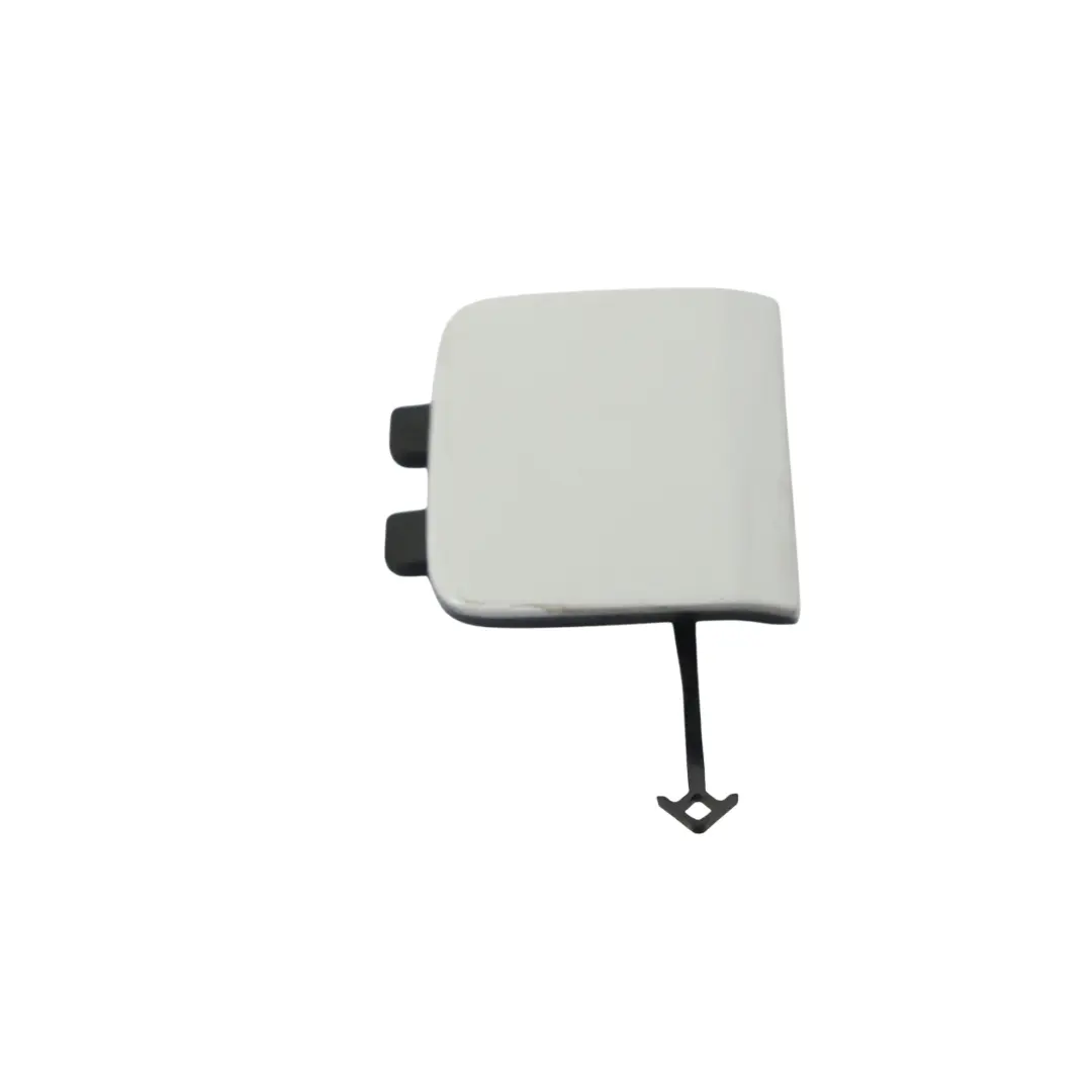 Audi A4 B9 Cache-Anneau Remorquage Pare Chocs Arrière Blanc Nacré Glacier - S9R - SKU 8W5807441A-MGW - Numéro de pièce 8W5807441A