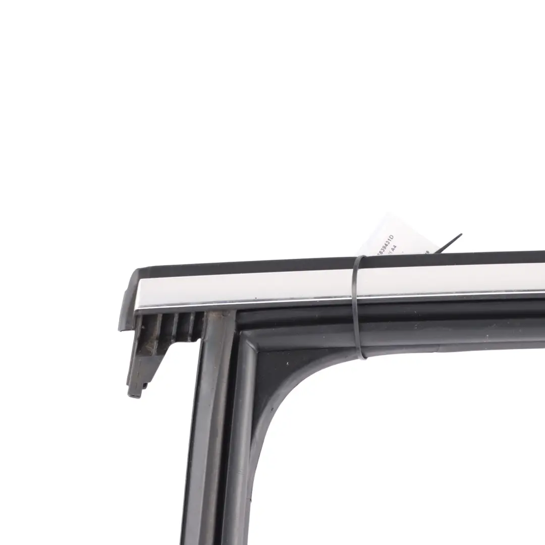 Audi A4 B9 Rear Door Window Frame Cover Trim Seal Guide Left N/S - SKU 8W5839431D - Part number 8W5839431D