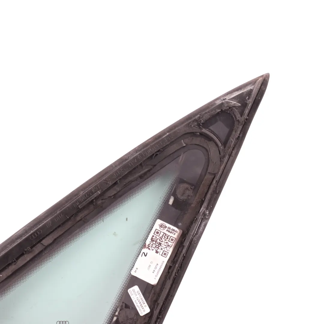 Audi A4 B9 Rear Quarter Triangle Side Window Glass Left N/S AS2 - SKU 8W5845297D-1 - Part number 8W5845297D