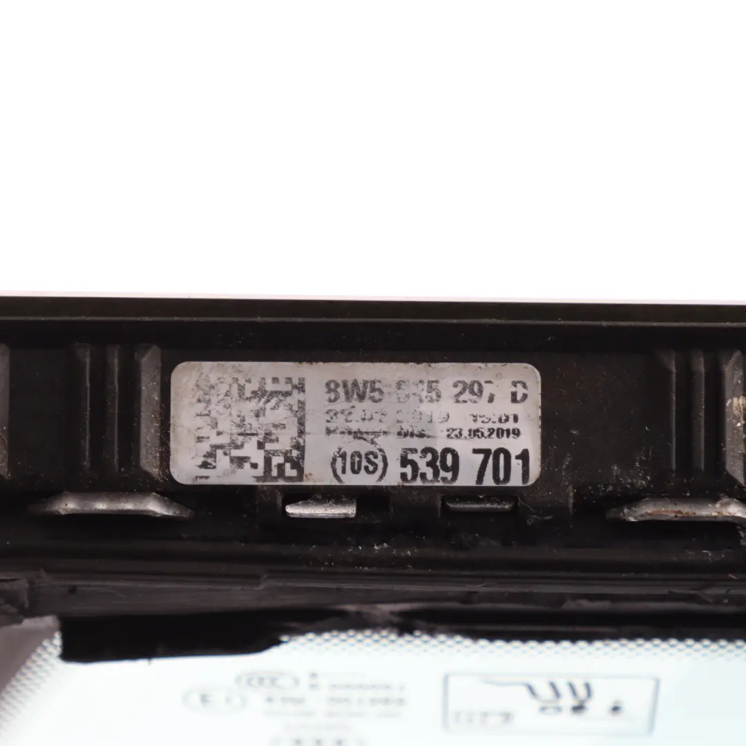 Audi A4 B9 Rear Quarter Triangle Side Window Glass Left N/S AS2 - SKU 8W5845297D-1 - Part number 8W5845297D