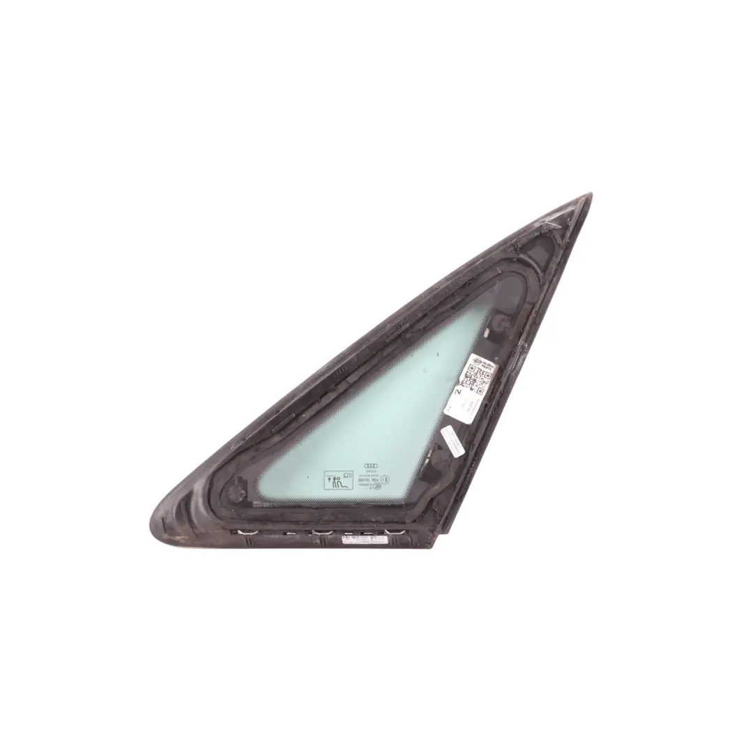 Quarter Triangle Side Window Glass Left N/S AS2 to Audi A4 B9 Rear with Part number 8W5845297D Audi A4 B9 Rear Quarter Triangle Side Window Glass Left N/S AS2 - SKU 8W5845297D-1 - Part number 8W5845297D