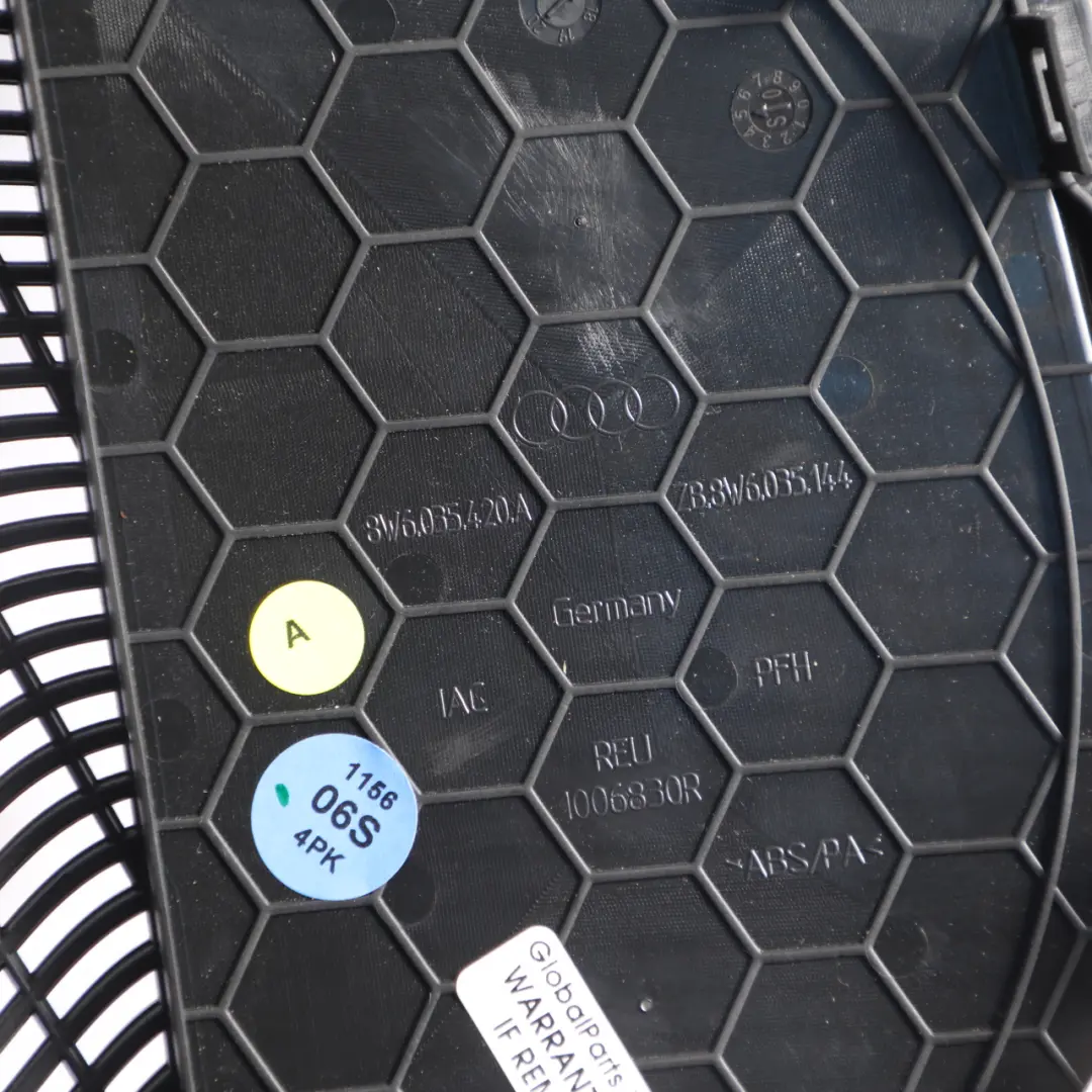 Audi A5 S5 F5 Front Door Speaker Cover Bang &amp; Olufsen Right O/S 8W6035420A - SKU 8W6035144A - Part number 8W6035144A
