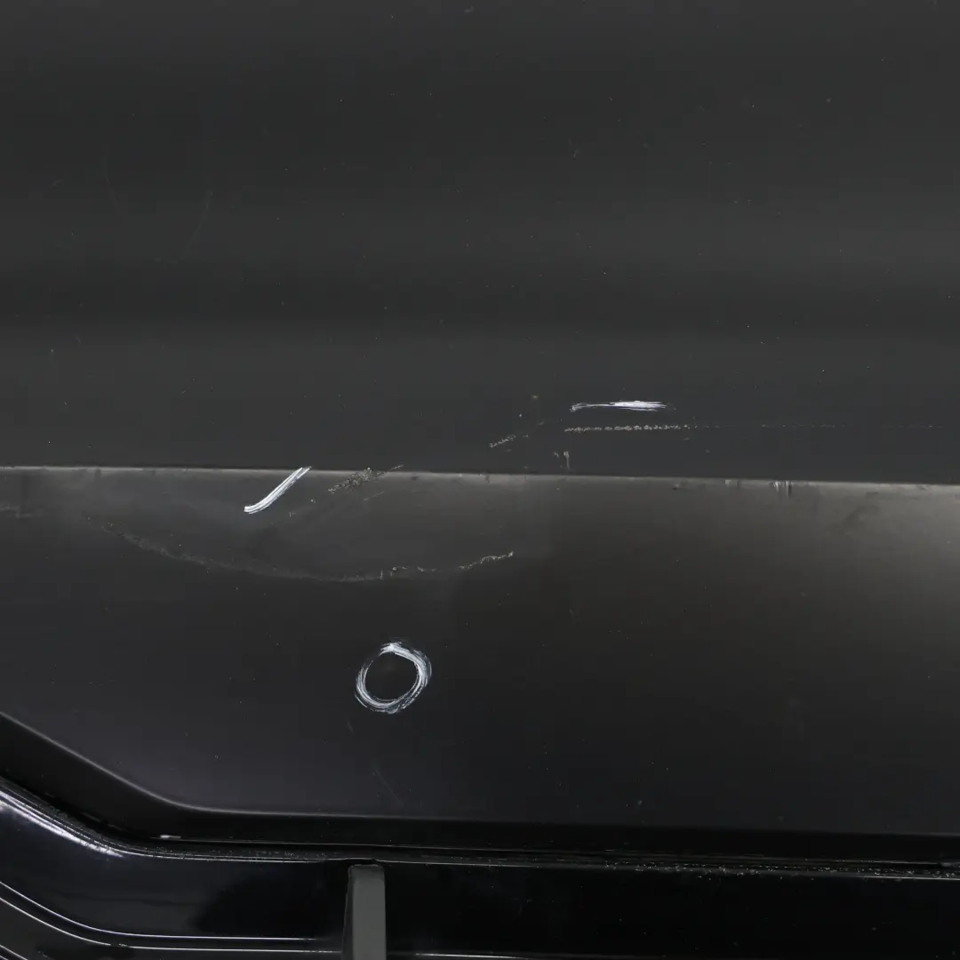 Audi RS5 F5 Rear Bumper Trim Panel Maxton Diffuser Mythical Black Metallic - Y9T - SKU 8W6807067AC-MYB - Part number 8W6807067AC