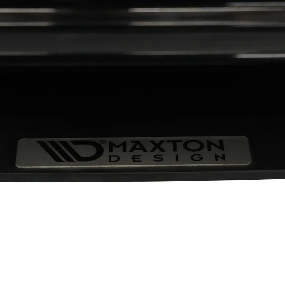 Audi RS5 F5 Rear Bumper Trim Panel Maxton Diffuser Mythical Black Metallic - Y9T - SKU 8W6807067AC-MYB - Part number 8W6807067AC