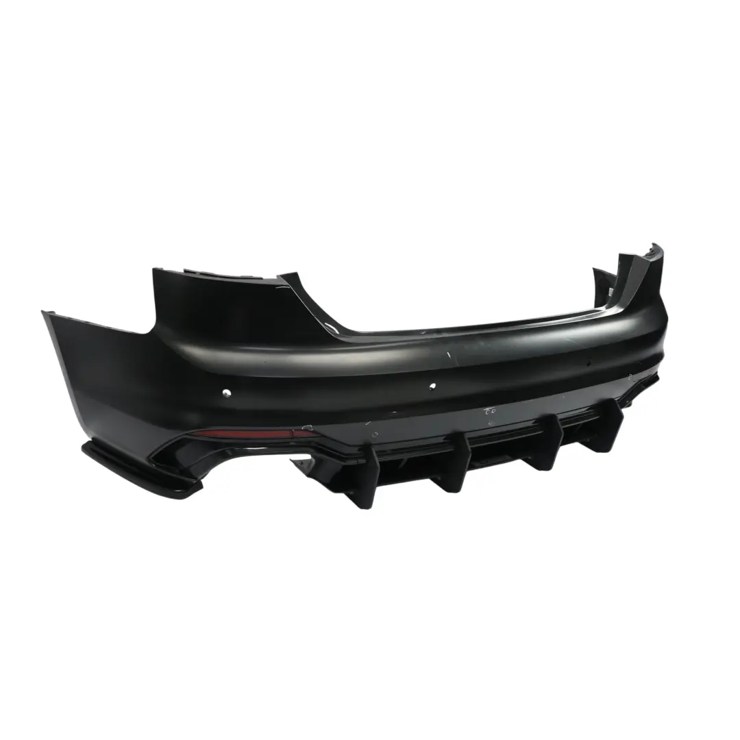 Bumper Trim Panel Maxton Diffuser Mythical Black Metallic - Y9T to Audi RS5 F5 Rear with Part number 8W6807067AC Audi RS5 F5 Rear Bumper Trim Panel Maxton Diffuser Mythical Black Metallic - Y9T - SKU 8W6807067AC-MYB - Part number 8W6807067AC