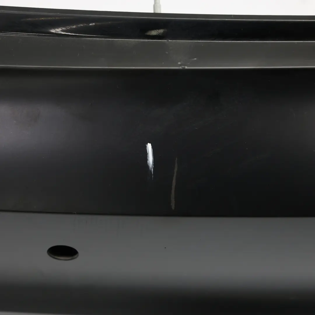 Audi RS5 F5 Rear Bumper Trim Panel Maxton Diffuser Mythical Black Metallic - Y9T - SKU 8W6807067AC-MYB - Part number 8W6807067AC