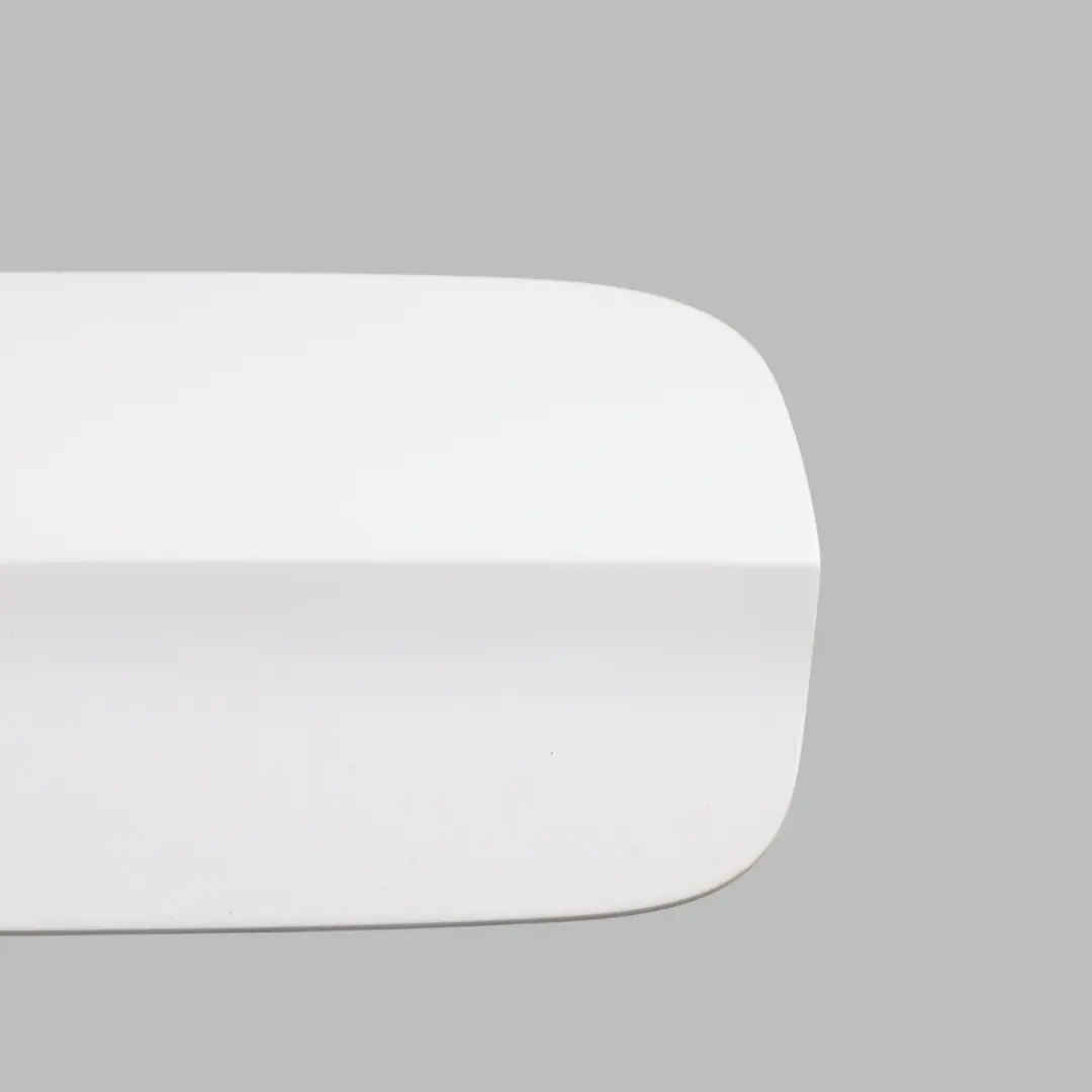 Audi A5 F5 Fuel Filler Flap Cap Cover Panel Glacier White Pearl - S9R - SKU 8W6809907-MGW - Part number 8W6809907