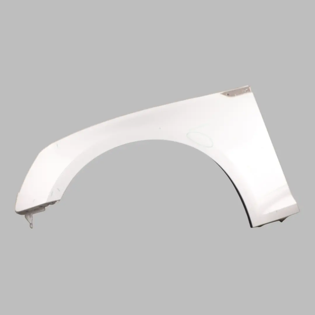 Audi A5 S5 F5 Side Panel Front Left N/S Wing Fender Glacier White Pearl - S9R - SKU 8W6821105B-MGW - Part number 8W6821105B