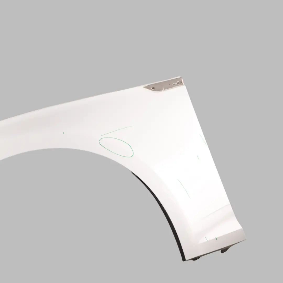 Audi A5 S5 F5 Side Panel Front Left N/S Wing Fender Glacier White Pearl - S9R - SKU 8W6821105B-MGW - Part number 8W6821105B