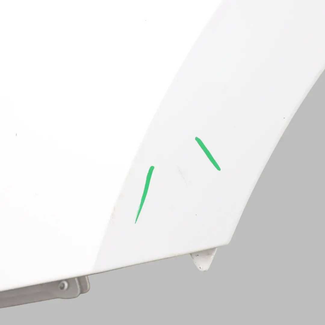 Audi A5 S5 F5 Side Panel Front Left N/S Wing Fender Glacier White Pearl - S9R - SKU 8W6821105B-MGW - Part number 8W6821105B