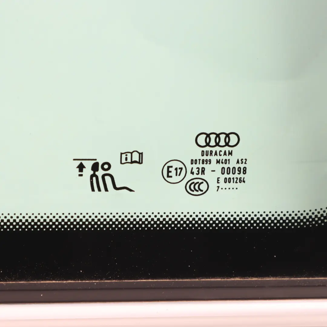 Audi A5 F5 Rear Quarter Window Fixed Side Glass Right O/S AS2 - SKU 8W6845298L - Part number 8W6845298L