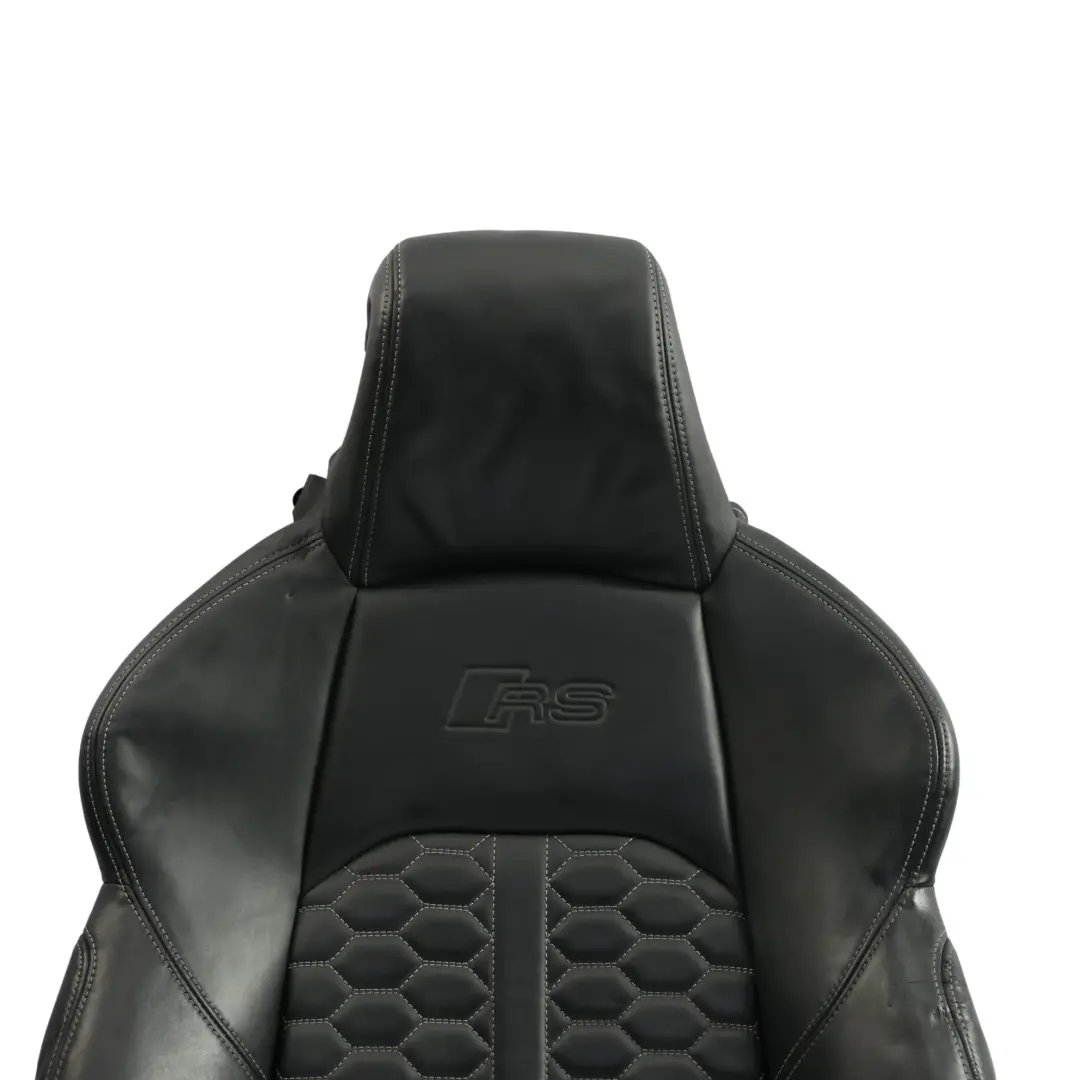 Audi RS5 F5 Oparcie Fotela Sportowego Podgrzewane Lewy Przód Czarna Skóra - SKU 8W6881805BF - Numer Części 8W6881805BF