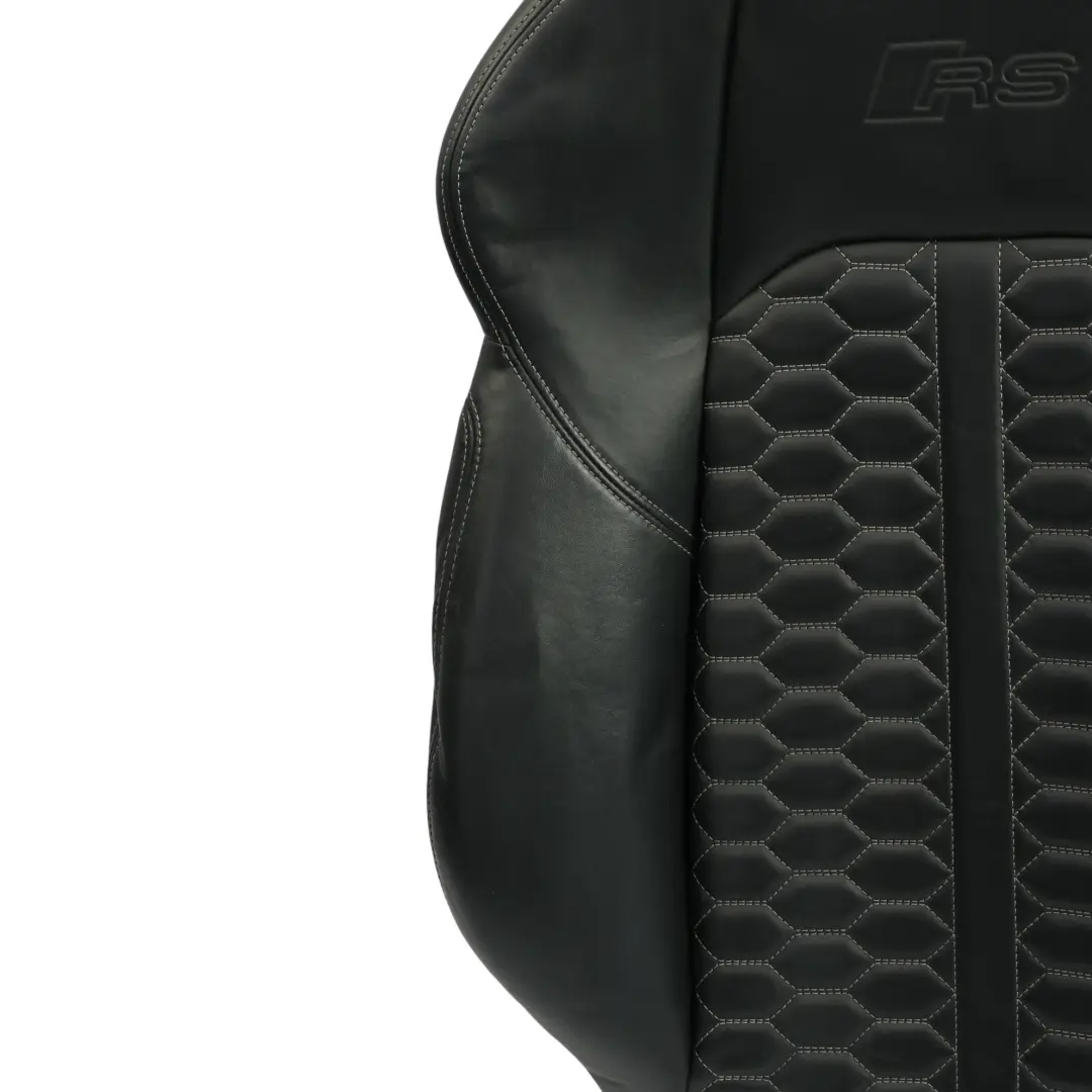 Housse Chauffante De Dossier De Siège Sport Avant Gauche Cuir Noir pour Audi RS5 F5 à propos du numéro de pièce 8W6881805BF Audi RS5 F5 Housse Chauffante De Dossier De Siège Sport Avant Gauche Cuir Noir - SKU 8W6881805BF - Numéro de pièce 8W6881805BF