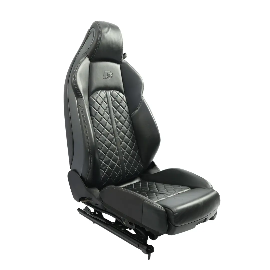 Audi A5 F5 Sedile Anteriore Riscaldato Elettrico Massaggiante Sinistra Black - SKU 8W6881805BJ-3 - Numero di parte 8W6881805BJ