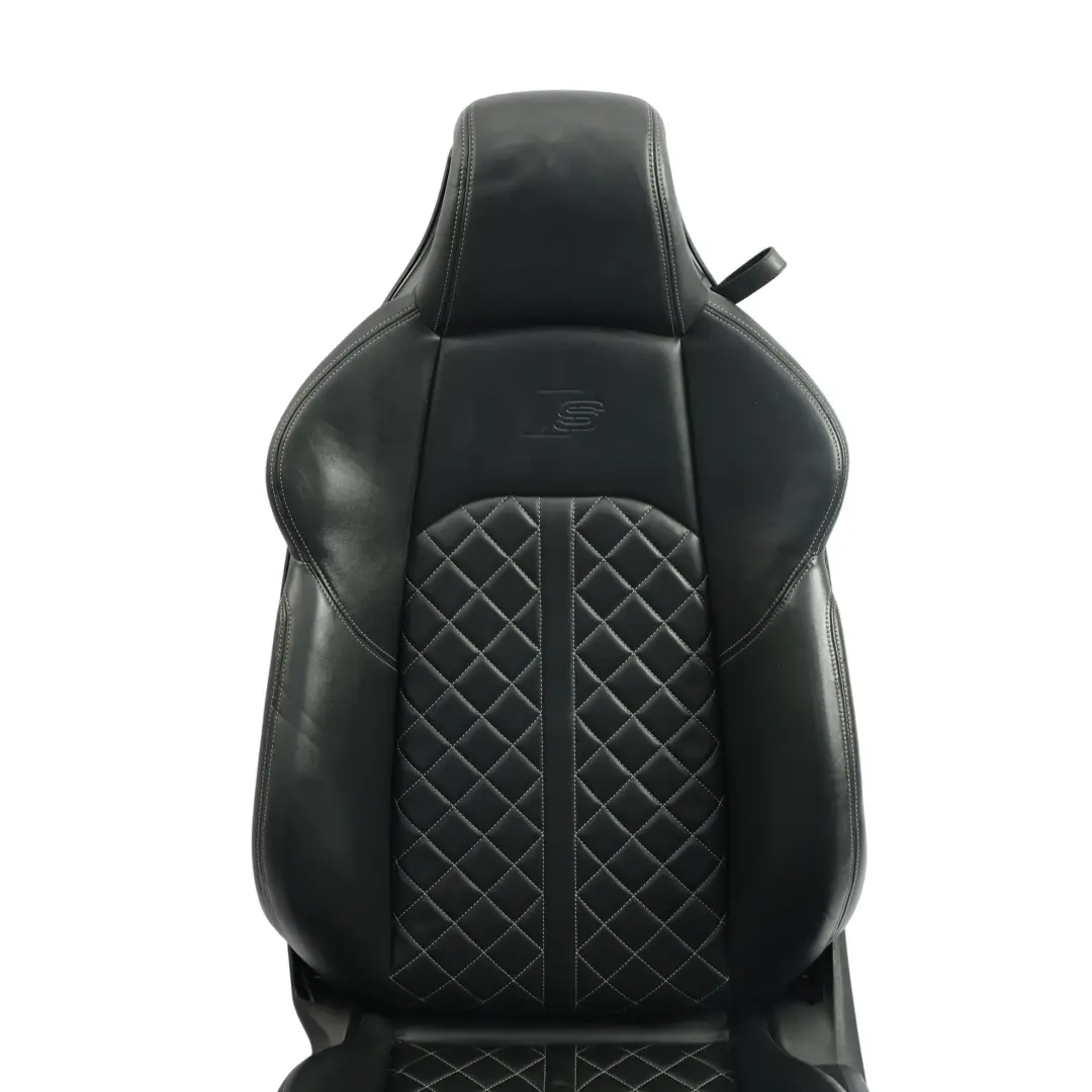 Vorder Sitz Sport Beheizt Elektrisch Massage Leder Links Schwarz für Audi A5 F5 mit Teilenummer 8W6881805BJ Audi A5 F5 Vorder Sitz Sport Beheizt Elektrisch Massage Leder Links Schwarz - SKU 8W6881805BJ-3 - Teilenummer 8W6881805BJ