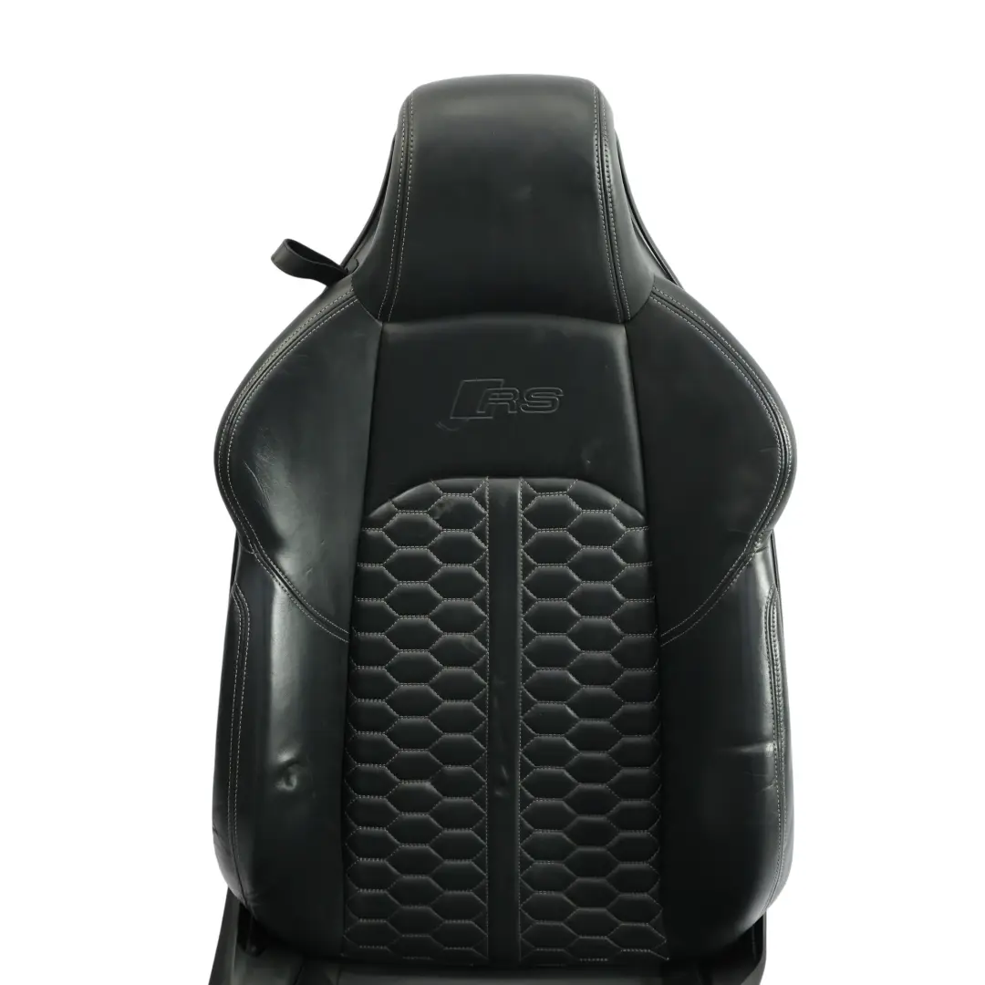 Audi RS5 F5 Fotel Przedni Sport Grzany Pamięć Skóra Soul Czarny Prawy - SKU 8W6881806BF-1 - Numer Części 8W6881806BF