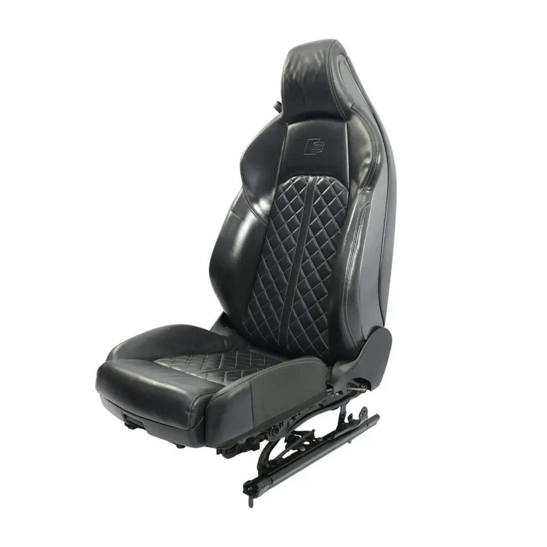 Audi A5 F5 Sportsitz Vorne Beheizbar Elektrisch Massage Leder Rechts Black - SKU 8W6881806BJ-3 - Teilenummer 8W6881806BJ