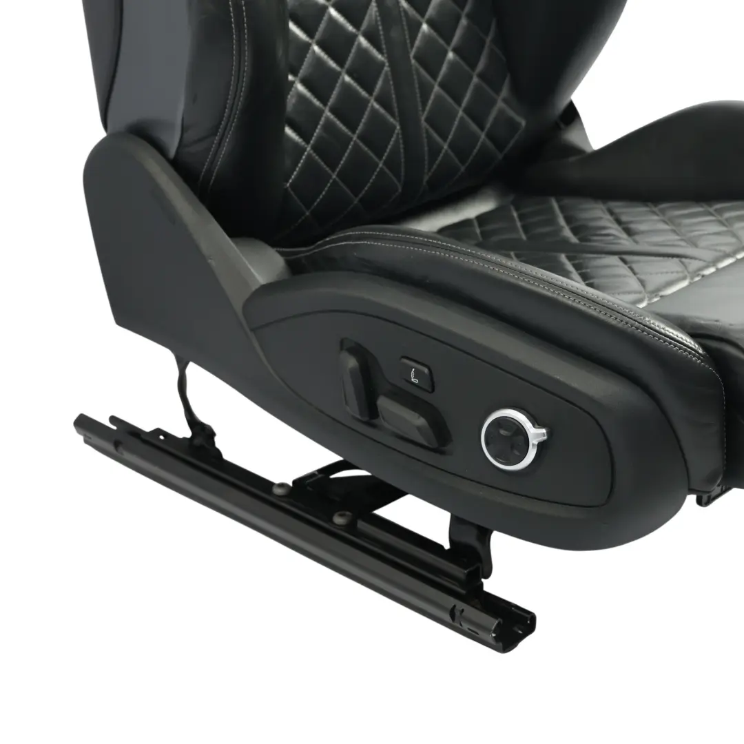 Audi A5 F5 Asiento Delantero Derecho Cuero Calefactable Eléctrico Masaje Black - SKU 8W6881806BJ-3 - Número de pieza 8W6881806BJ