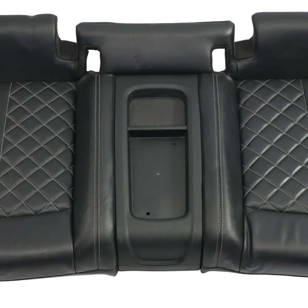 Audi S5 F5 Rear Sofa Bench Lower Seat Leather Soul Black Cliff Grey - SKU 8W6885403Q-1 - Part number 8W6885403Q