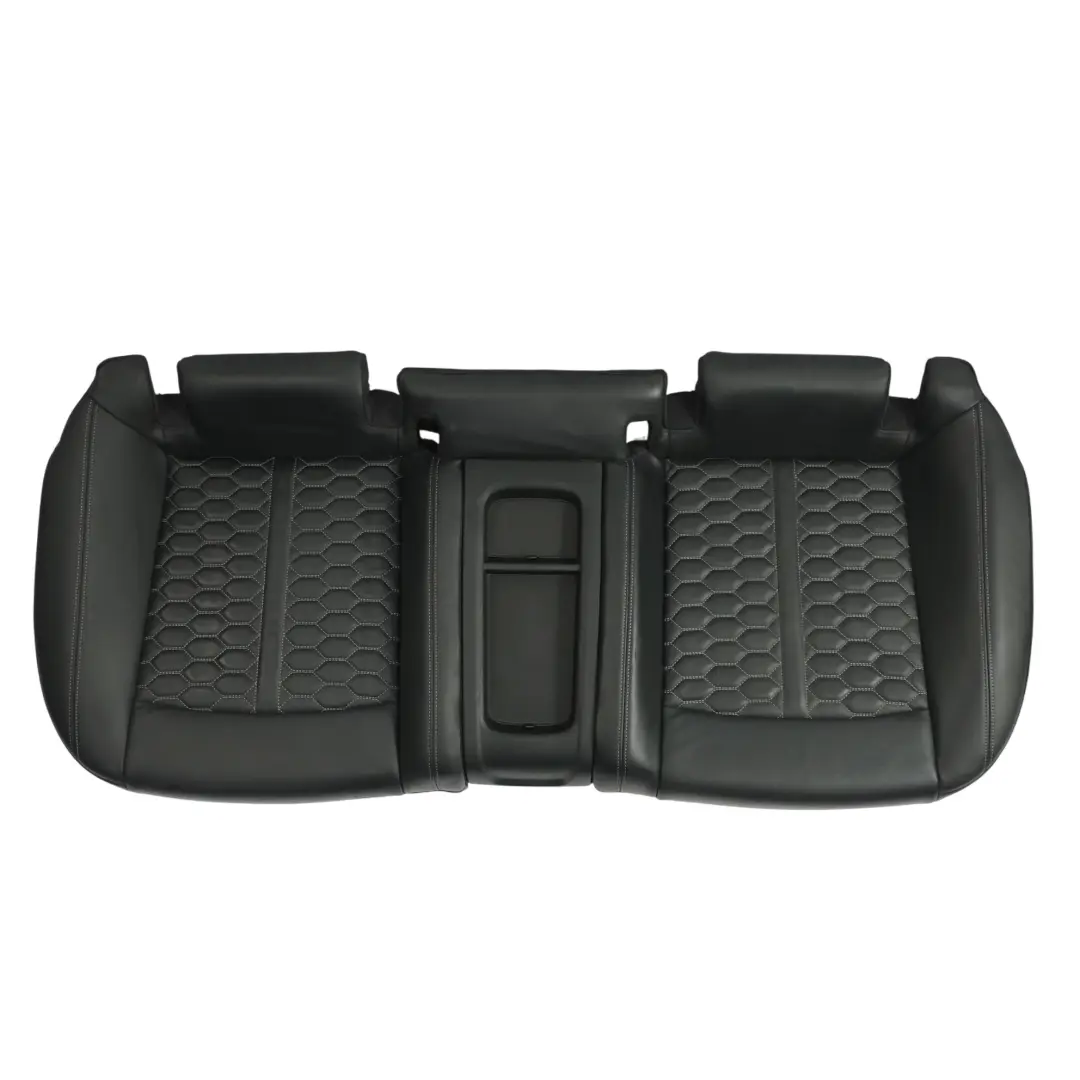 Audi RS5 F5 Coupe Trasero Sofá Banqueta Asiento Cuero Negro Gris - SKU 8W6885403S - Número de pieza 8W6885403S