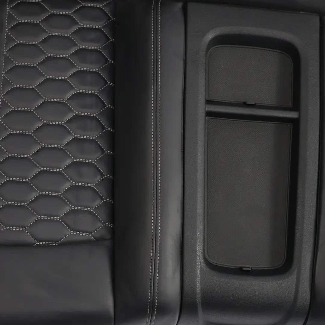 Bench Leather Soul Black Cliff Grey to Audi RS5 F5 Coupe Rear Seat with Part number 8W6885403S Audi RS5 F5 Coupe Rear Seat Bench Leather Soul Black Cliff Grey - SKU 8W6885403S - Part number 8W6885403S