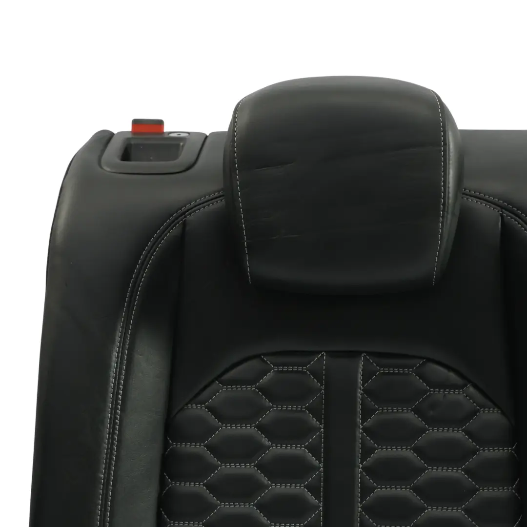 Funda Respaldo Asiento Trasero Derecho Cuero Negro para Audi RS5 F5 Coupe con número de pieza 8W6885806S Audi RS5 F5 Coupe Funda Respaldo Asiento Trasero Derecho Cuero Negro - SKU 8W6885806S - Número de pieza 8W6885806S