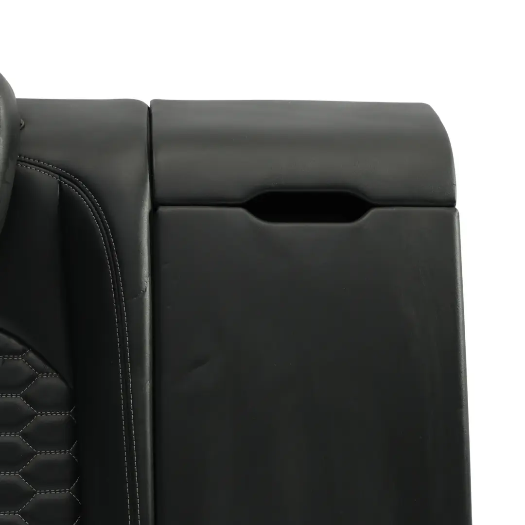Audi RS5 F5 Coupe Oparcie Fotela Prawy Tył Czarna Skóra - SKU 8W6885806S - Numer Części 8W6885806S