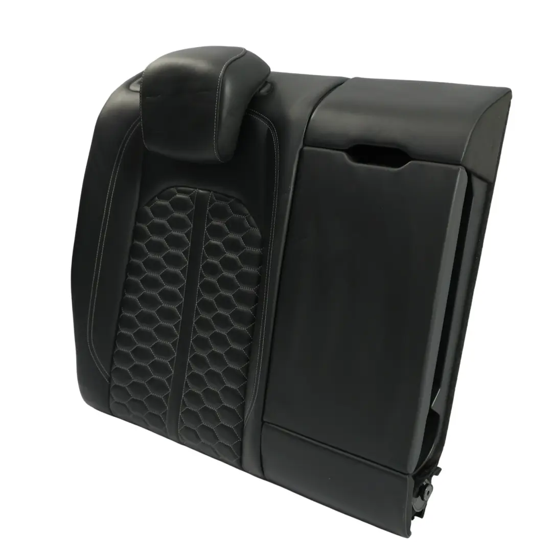 Backrest Cover Rear Right O/S Black Leather to Audi RS5 F5 Coupe Seat with Part number 8W6885806S Audi RS5 F5 Coupe Seat Backrest Cover Rear Right O/S Black Leather - SKU 8W6885806S - Part number 8W6885806S