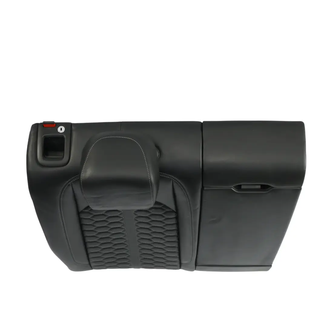 Audi RS5 F5 Coupe Funda Respaldo Asiento Trasero Derecho Cuero Negro - SKU 8W6885806S - Número de pieza 8W6885806S