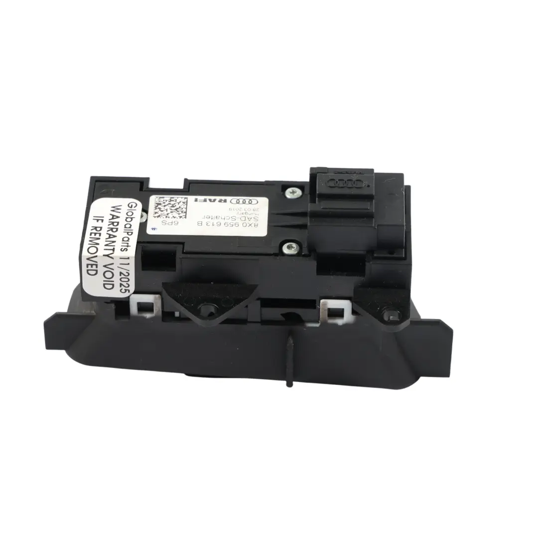 Audi A3 S3 8V Switch Tetto Scorrevole Panoramico Nero - SKU 8X0959613B - Numero di parte 8X0959613B