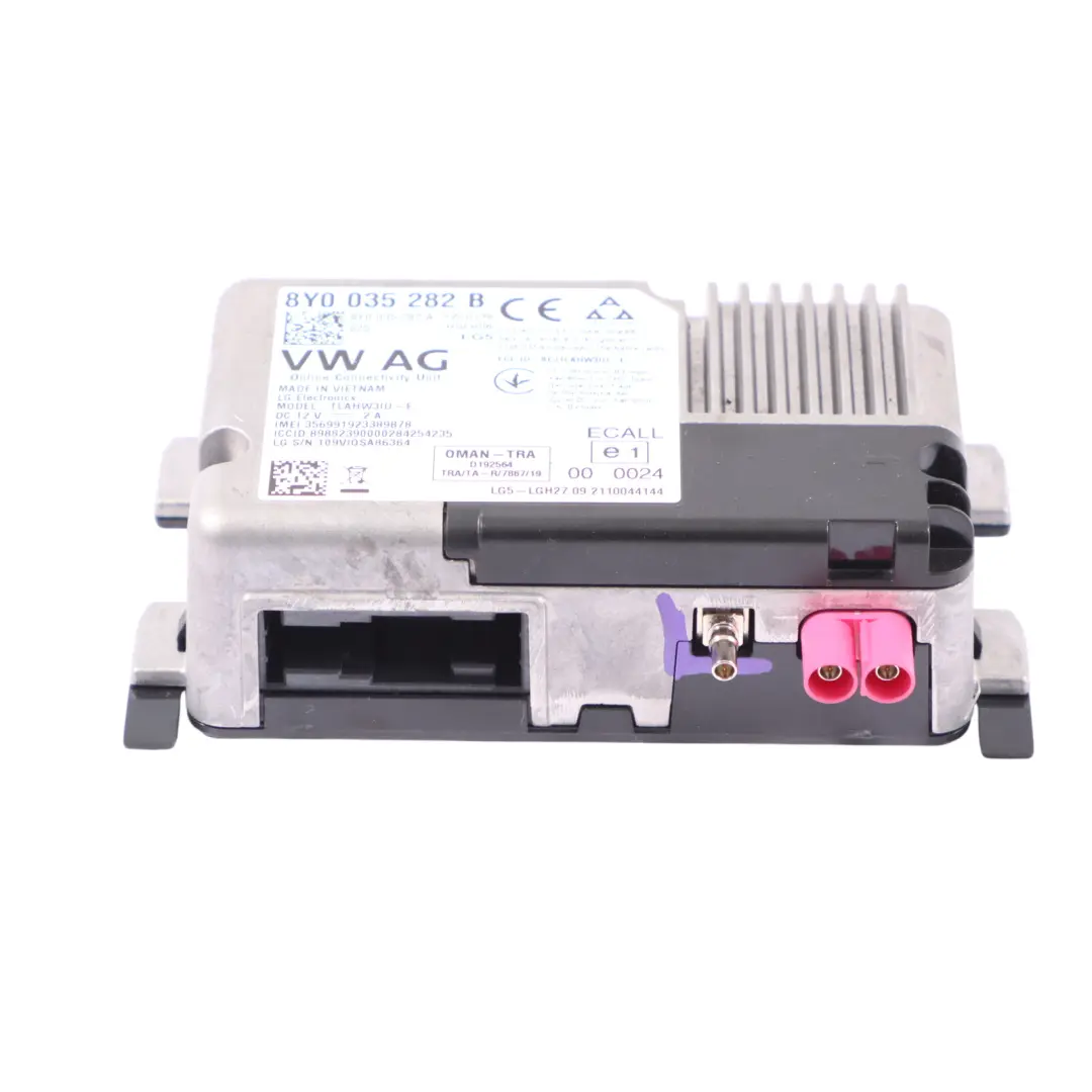 8Y Module De Commande De Service En Ligne pour Audi A3 S3 RS3 à propos du numéro de pièce 8Y0035282B Audi A3 S3 RS3 8Y Module De Commande De Service En Ligne - SKU 8Y0035282B - Numéro de pièce 8Y0035282B