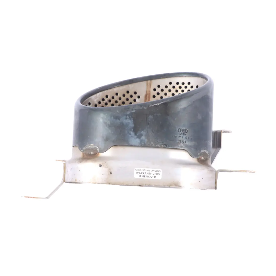 Audi A3 S3 8Y Quattro End Schall Dämpfer Auspuff End Rohr Chrom Links - SKU 8Y0253823A - Teilenummer 8Y0253823A