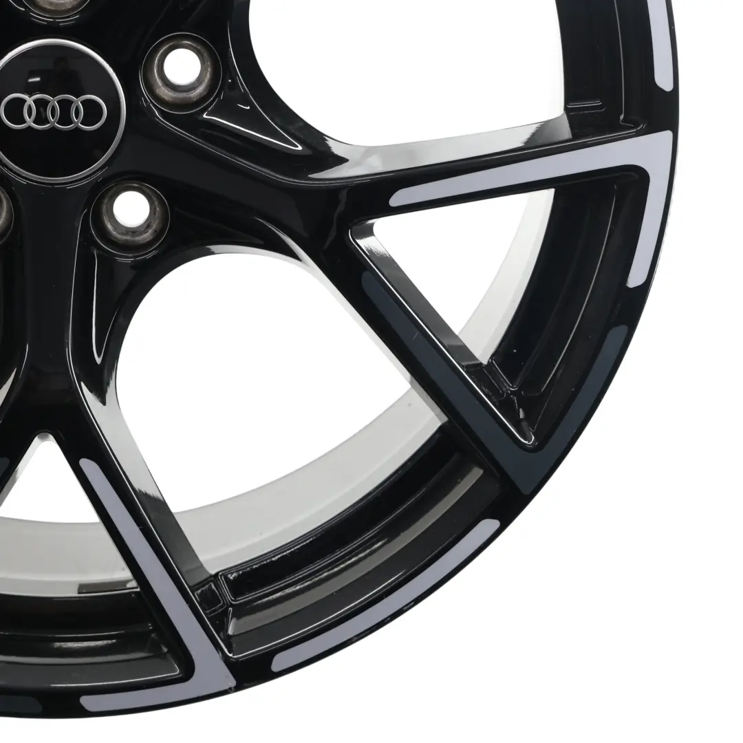 Audi RS3 8Y Przednia Felga Aluminiowa Czarna 19" 8J ET:46 - SKU 8Y0601025BQ-2 - Numer Części 8Y0601025BQ