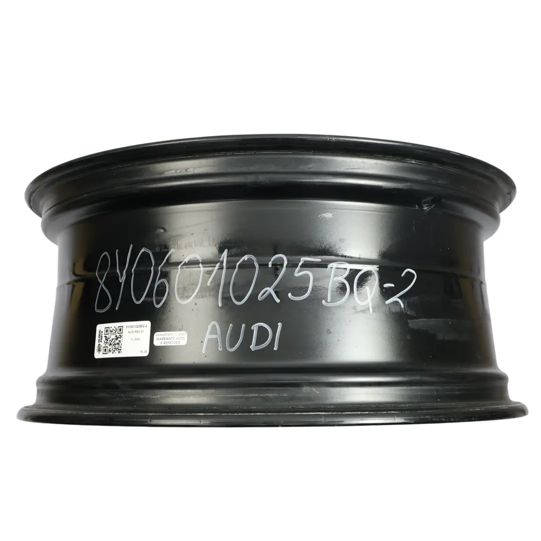Audi RS3 8Y Cerchio In Lega Posteriore Nero 19" 8J ET:46 - SKU 8Y0601025BQ-2 - Numero di parte 8Y0601025BQ